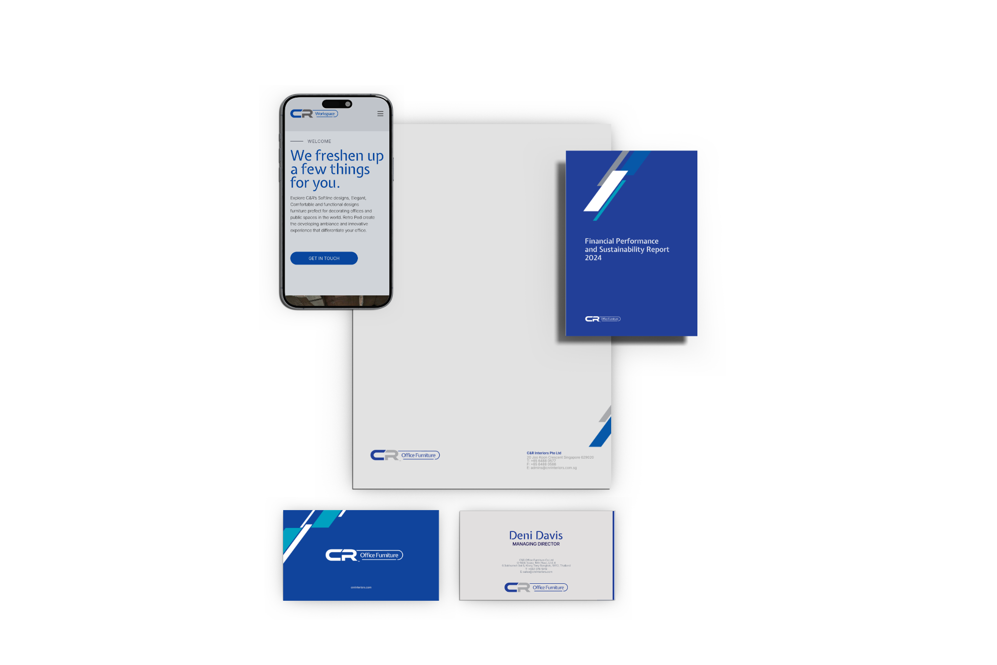 Brand Development project for C&R Singapore