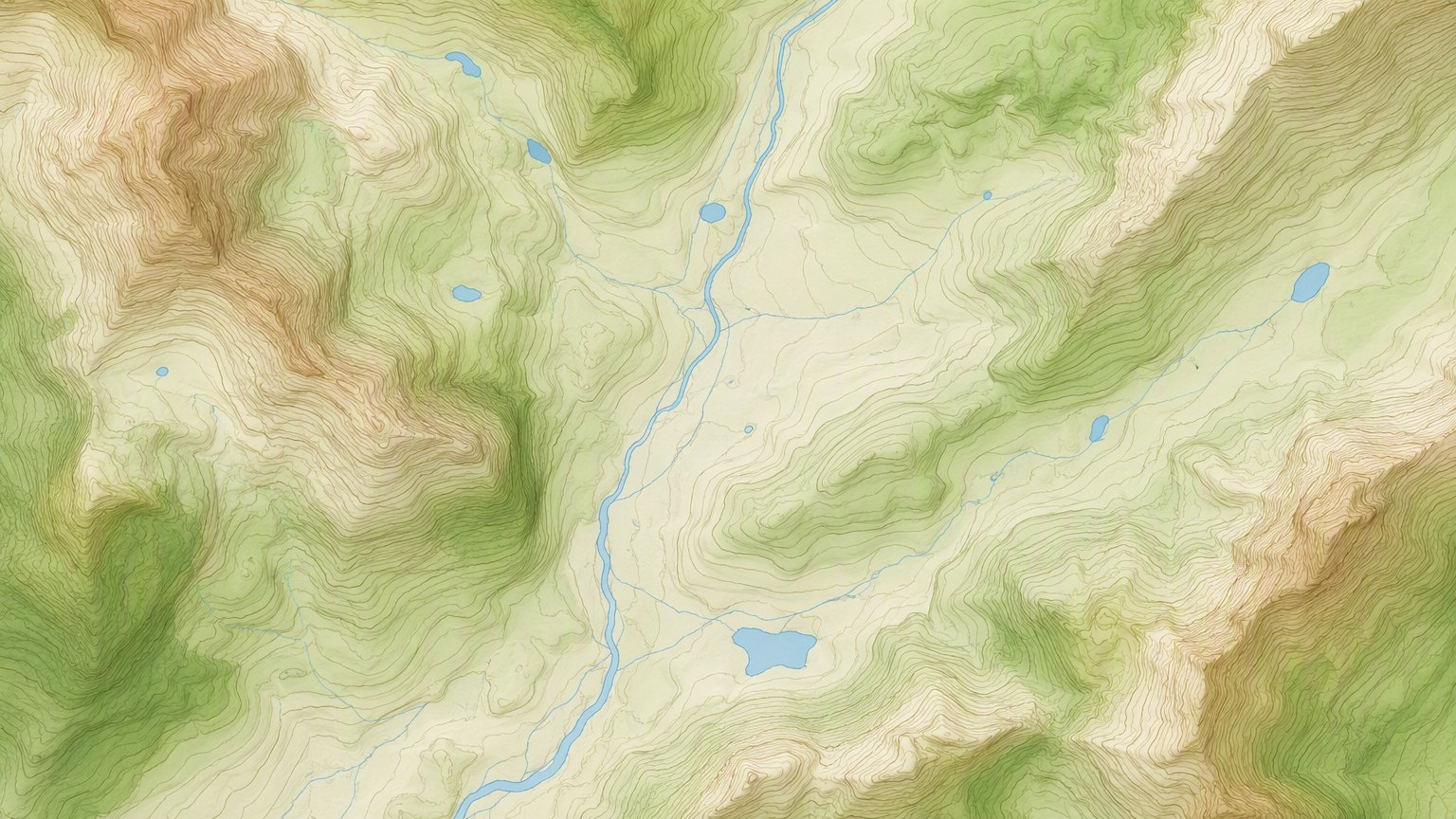Topographic contour map of the Chiang Mai and Chiang Rai highlands, the brand's graphic device